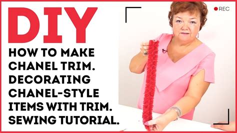 how to make Chanel trim